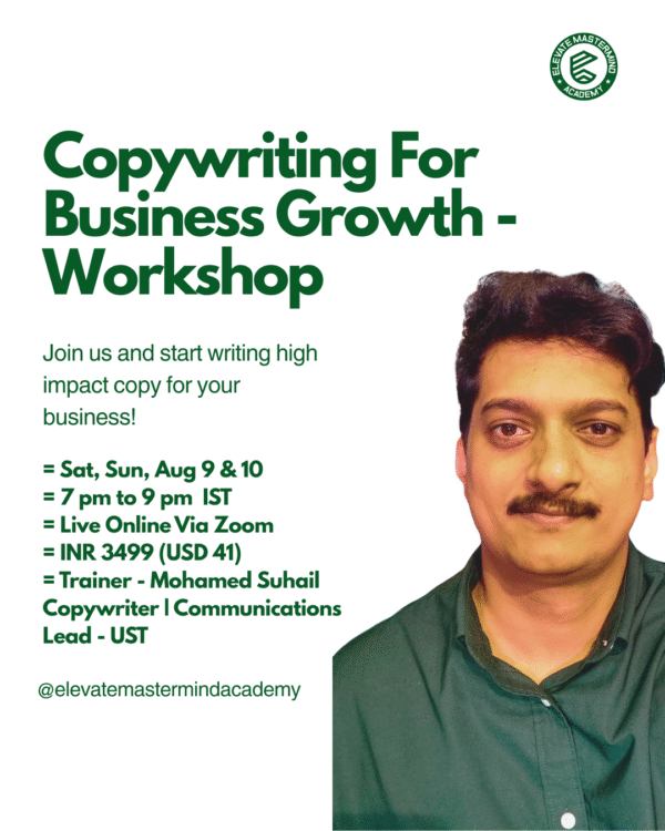 Copywriting For Business Growth Workshop