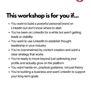 Personal Branding on LinkedIn - Workshop - Image 2