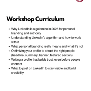Personal Branding on LinkedIn - Workshop - Image 3