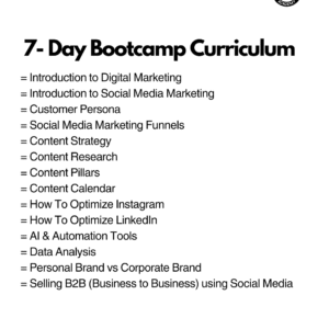7- Day Social Media Marketing Bootcamp - Image 5