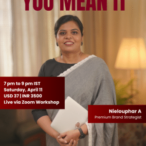 Price Like You Mean It - Live Via Zoom Workshop